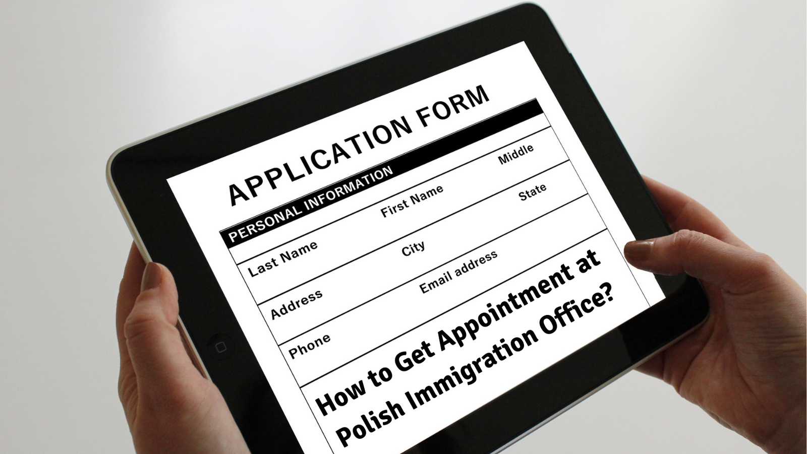 How to get an appointment at polish immigration office