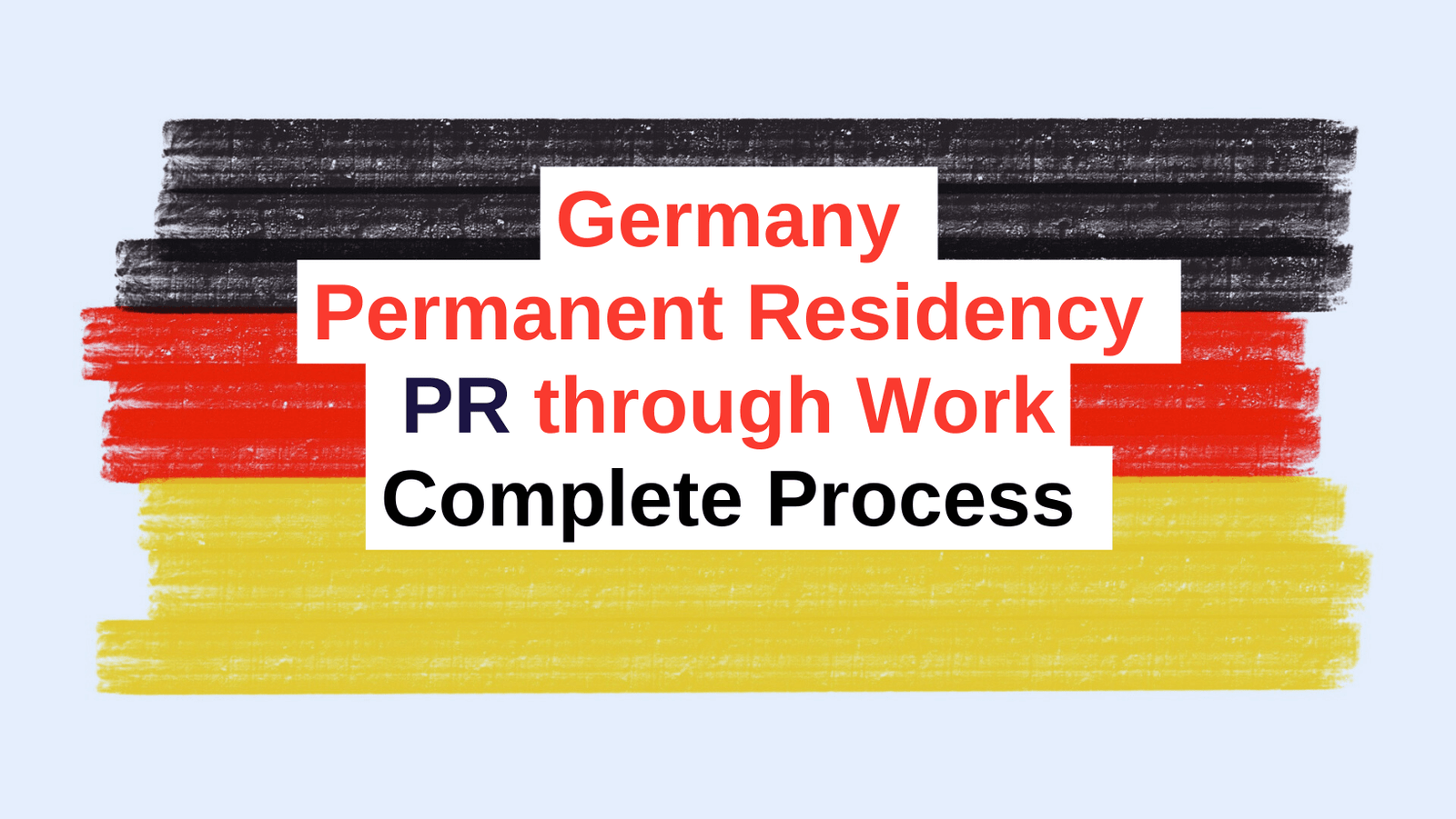 Germany permanent residency through work, blue card, scientist, self-employed,