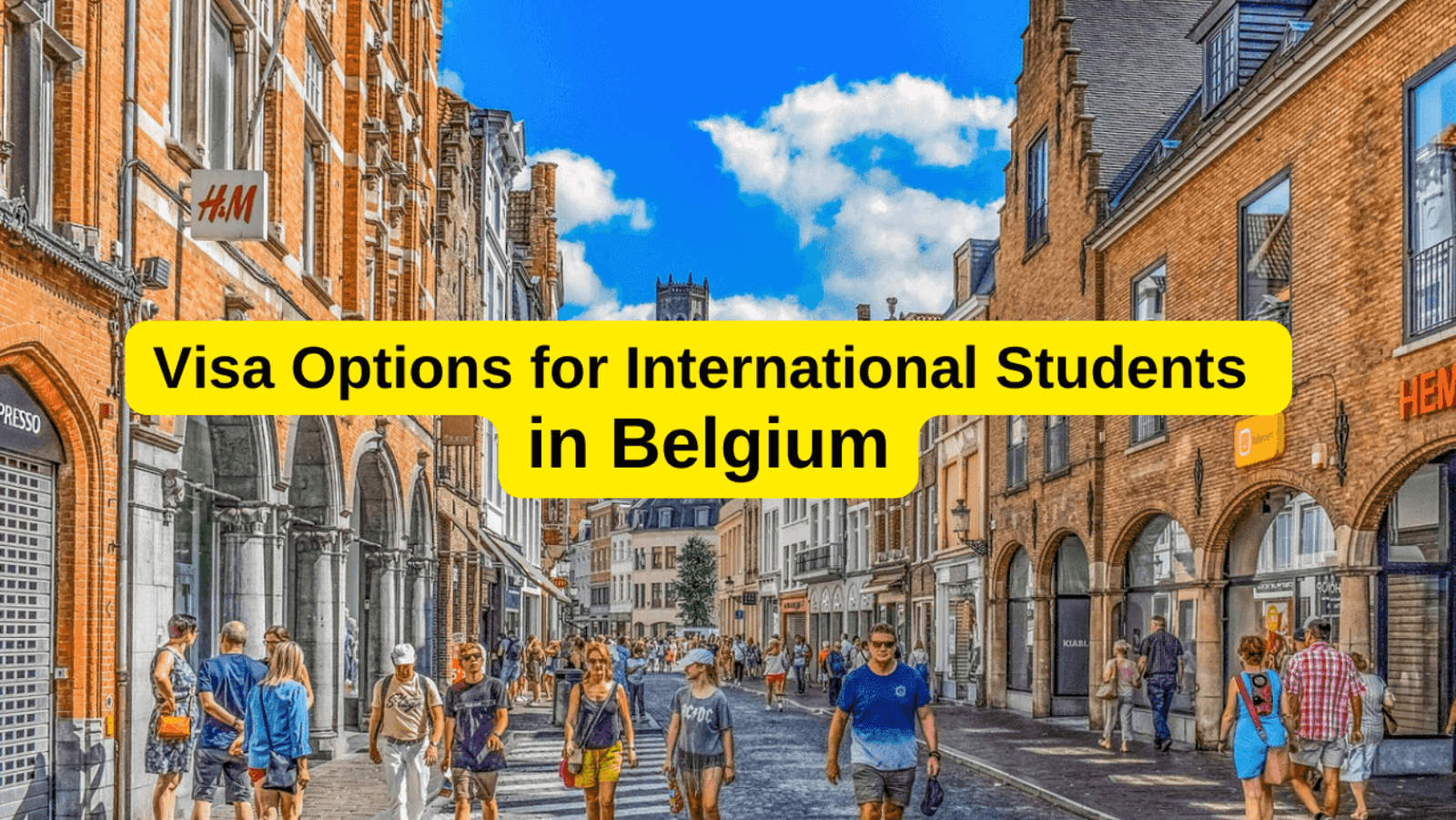 Visa options In Belgium for international students